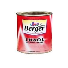 Enamel Paint - Berger Paints Luxol High Gloss Enamel 1 L