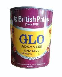 Enamel Paint - British Paints Gloss Enamel 1 L