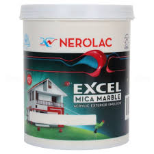 Exterior Paint - Kansai Nerolac - Excel Mica Marble Exterior Paint 1L