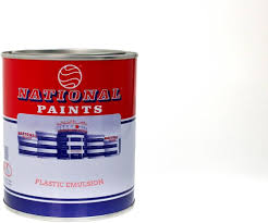 Exterior Paint - National Paints - Exterior Plastic Emulsion 1L