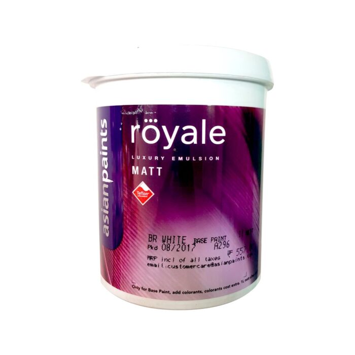 Interior Paint - Asian Paints - Royale Matt Luxury Emulsion Interior Paint 1 L