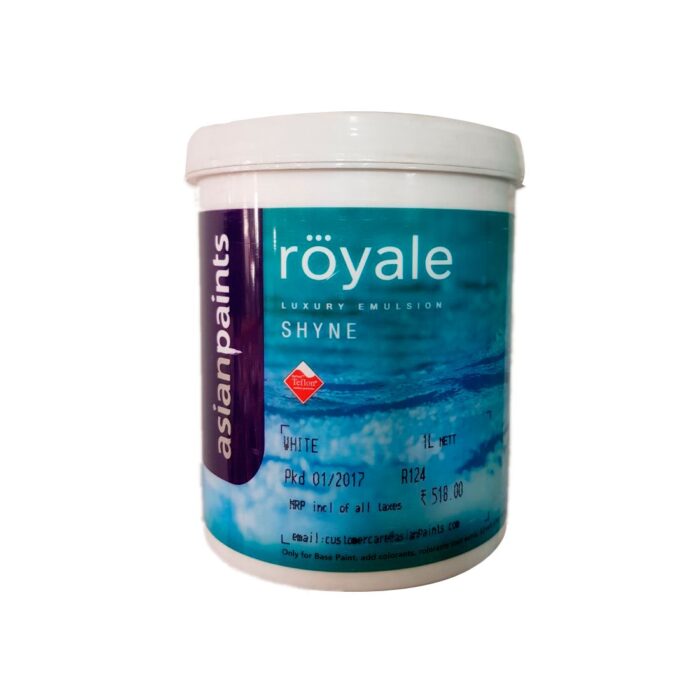 Interior Paint - Asian Paints - Royale Shyne Luxury Emulsion Interior Paint 1 L