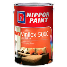 Interior Paint - Nippon Paints - Vinilex 5000 Interior Emulsion 1 L