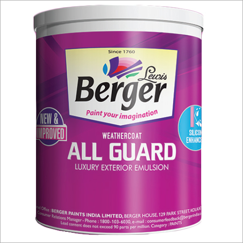 Waterproofing - Berger WeatherCoat Roof Guard 4L