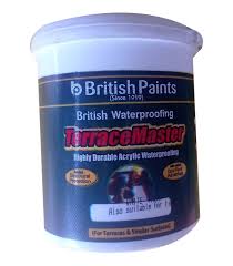 Waterproofing - British Waterproof Exterior Shield 4 L