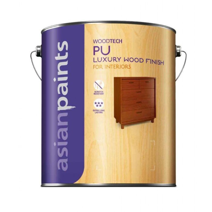 Wood Coating - Asian Paints - WoodTech PU Interior Finish 1L